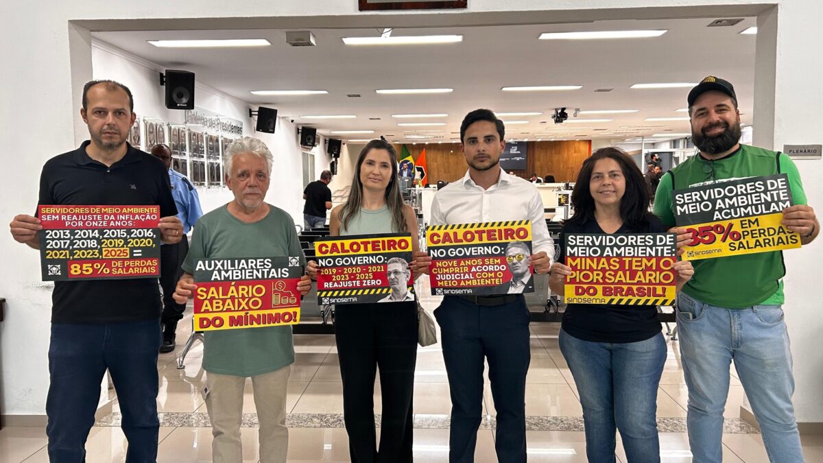 Vereador Vítor Costa denuncia descaso do governo Zema com servidores do Meio Ambiente