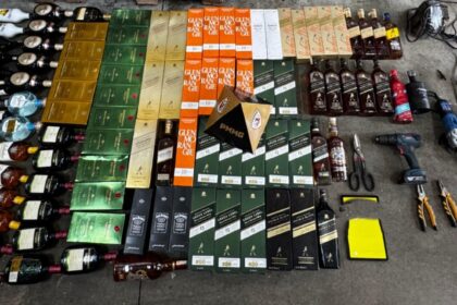 PM recupera grande quantidade de produtos furtados em supermercado de Carmo do Cajuru