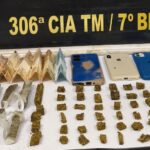 Polícia Militar prende três suspeitos e apreende drogas em Bom Despacho