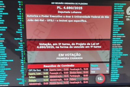 ALMG aprova em 2º turno projeto de Lohanna França que transfere terreno do Hospital Regional de Divinópolis para a UFSJ
