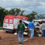 Acidente deixa jovem preso às ferragens na MG-164 em Martinho Campos