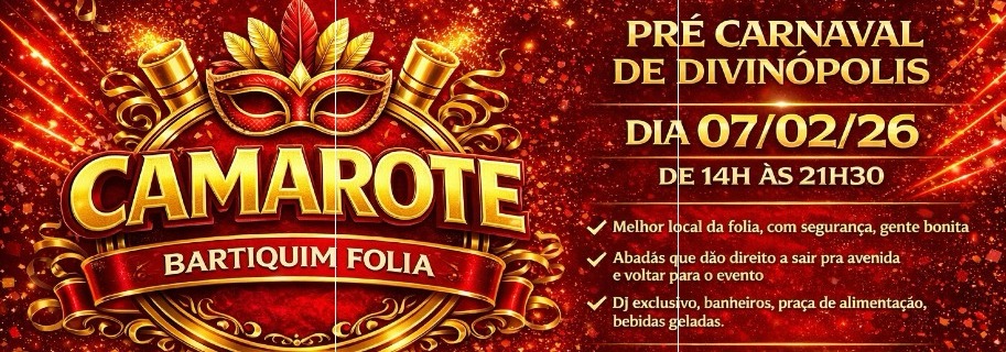 Camarote Bartiquim vira o ponto mais disputado do Pré-Carnaval de Divinópolis 2026