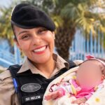 Gesto de humanidade Policial militar amamenta bebê de um mês abandonado em mata de Ibirité