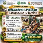Capacitação no Campo Curso gratuito de casqueamento bovino promete elevar lucratividade em Itapecerica