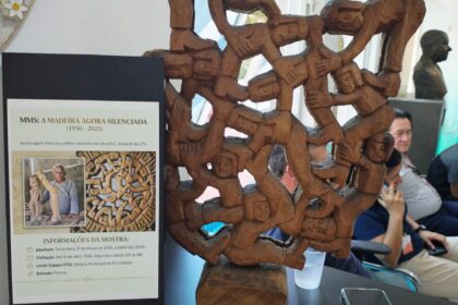 Herança de GTO Mostra A Madeira Agora Silenciada homenageia o escultor Milton Marcolino