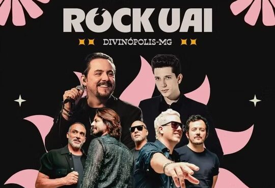 Rock Uai abre vendas hoje com Jota Quest, Dino Fonseca e Arthur Rodrigues em Divinópolis