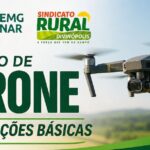 Sindicato Rural de Divinópolis e Sistema FAEMG SENAR oferecem duas turmas de curso gratuito de Drone (Operações Básicas)