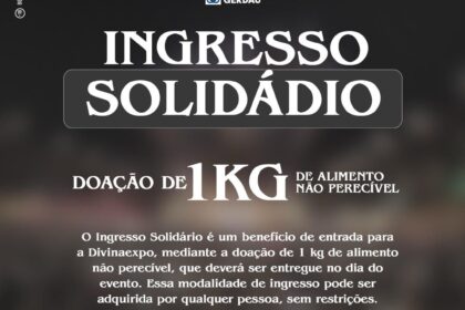 Solidariedade na Divinaexpo Saiba como ajudar instituições locais e garantir seu ingresso com desconto