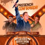 Com portões abertos, Cajuru Rodeio Show traz Leonardo, Eduardo Costa e Felipe Araújo em agosto