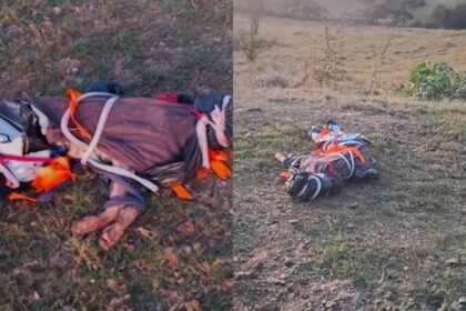 Crueldade em Itaúna Cão é encontrado amarrado e descartado no Distrito Industrial